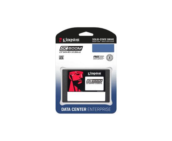 Накопитель SSD 2.5" 3.84TB Kingston (SEDC600M/3840G), изображение 3 Накопитель SSD 2.5" 3.84TB Kingston (SEDC600M/3840G), изображение 3