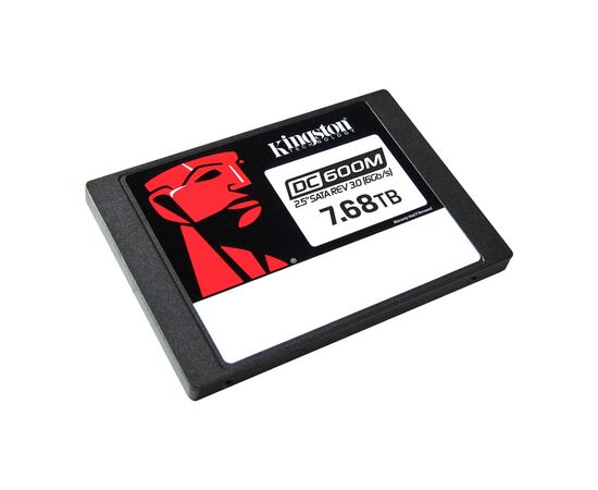Накопитель SSD 2.5" 7.68TB Kingston (SEDC600M/7680G), изображение 2 Накопитель SSD 2.5" 7.68TB Kingston (SEDC600M/7680G), изображение 2