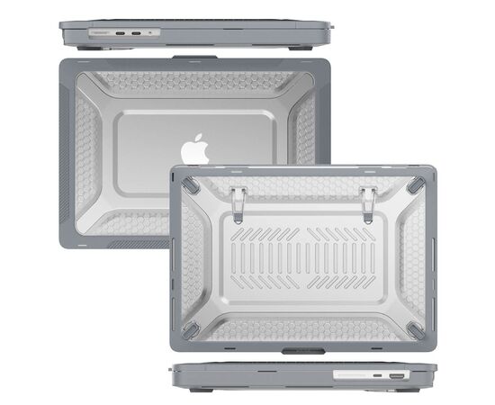 Чехол для планшета BeCover Macbook Air M1 ( A1932/A2337 ) 13.3" Grey (708390), изображение 2 Чехол для планшета BeCover Macbook Air M1 ( A1932/A2337 ) 13.3" Grey (708390), изображение 2