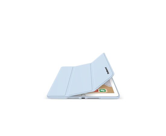 Чехол для планшета BeCover Tri Fold Soft TPU Silicone Apple iPad 9.7 2017/2018 A1822/A1823/A1893/A1954 Light Blue (708512), изображение 4 Чехол для планшета BeCover Tri Fold Soft TPU Silicone Apple iPad 9.7 2017/2018 A1822/A1823/A1893/A1954 Light Blue (708512), изображение 4