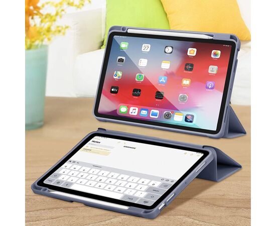 Чехол для планшета BeCover Direct Charge Pen mount Apple Pencil Apple iPad 10.9" 2022 Purple (708501), изображение 6 Чехол для планшета BeCover Direct Charge Pen mount Apple Pencil Apple iPad 10.9" 2022 Purple (708501), изображение 6