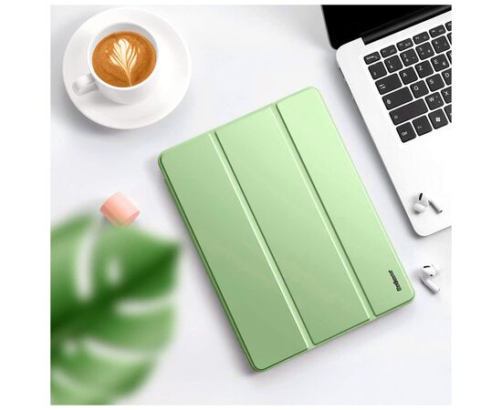 Чехол для планшета BeCover Direct Charge Pen mount Apple Pencil Apple iPad Air 5 (2022) 10.9" Green (708777), изображение 5 Чехол для планшета BeCover Direct Charge Pen mount Apple Pencil Apple iPad Air 5 (2022) 10.9" Green (708777), изображение 5