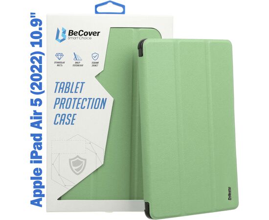 Чохол до планшета BeCover Direct Charge Pen mount Apple Pencil Apple iPad Air 5 (2022) 10.9" Green (708777)