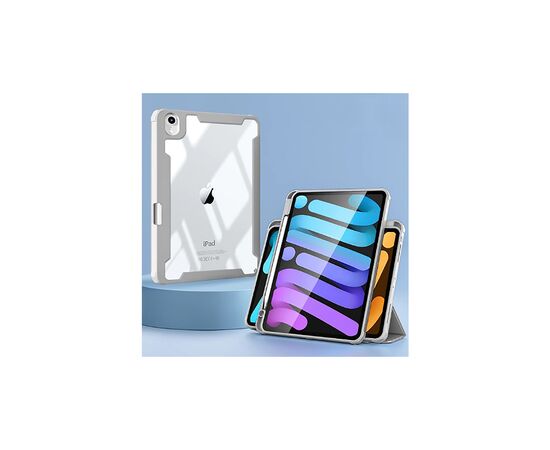 Чехол для планшета BeCover Magnetic 360 Rotating mount Apple Pencil Apple iPad 10.9" 2022 Gray (708505), изображение 2 Чехол для планшета BeCover Magnetic 360 Rotating mount Apple Pencil Apple iPad 10.9" 2022 Gray (708505), изображение 2