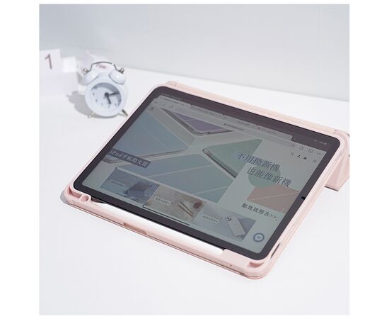 Чехол для планшета BeCover Magnetic 360 Rotating mount Apple Pencil Apple iPad 10.9" 2022 Pink (708507), изображение 4 Чехол для планшета BeCover Magnetic 360 Rotating mount Apple Pencil Apple iPad 10.9" 2022 Pink (708507), изображение 4
