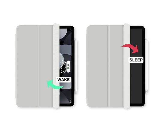 Чехол для планшета BeCover Magnetic Apple iPad 10.9" 2022 Gray (708535), изображение 2 Чехол для планшета BeCover Magnetic Apple iPad 10.9" 2022 Gray (708535), изображение 2