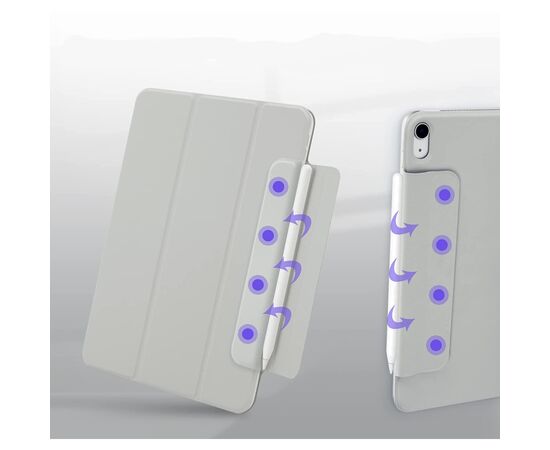 Чехол для планшета BeCover Magnetic Apple iPad 10.9" 2022 Gray (708535), изображение 3 Чехол для планшета BeCover Magnetic Apple iPad 10.9" 2022 Gray (708535), изображение 3