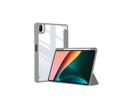 Чехол для планшета BeCover Soft Edge mount стілусу Xiaomi Mi Pad 5 / 5 Pro Gray (709234), изображение 4 Чехол для планшета BeCover Soft Edge mount стілусу Xiaomi Mi Pad 5 / 5 Pro Gray (709234), изображение 4