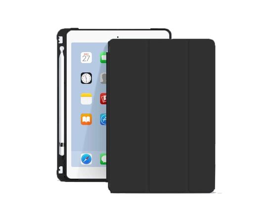 Чехол для планшета BeCover Soft Edge TPU mount Apple Pencil Apple iPad 10.9" 2022 Black (708488), изображение 2 Чехол для планшета BeCover Soft Edge TPU mount Apple Pencil Apple iPad 10.9" 2022 Black (708488), изображение 2