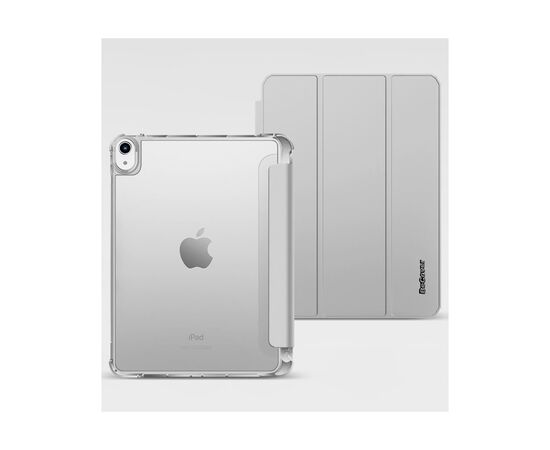 Чохол до планшета BeCover Soft Edge TPU mount Apple Pencil Apple iPad 10.9" 2022 Gray (708491), зображення 3 Чохол до планшета BeCover Soft Edge TPU mount Apple Pencil Apple iPad 10.9" 2022 Gray (708491), зображення 3