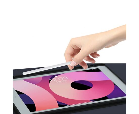 Чехол для планшета BeCover Tri Fold Soft TPU mount Apple Pencil Apple iPad 10.9" 2022 Gray (708461), изображение 5 Чехол для планшета BeCover Tri Fold Soft TPU mount Apple Pencil Apple iPad 10.9" 2022 Gray (708461), изображение 5