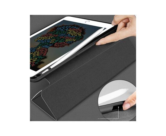 Чехол для планшета BeCover Tri Fold Soft TPU mount Apple Pencil Apple iPad mini 5 Black (708449), изображение 5 Чехол для планшета BeCover Tri Fold Soft TPU mount Apple Pencil Apple iPad mini 5 Black (708449), изображение 5
