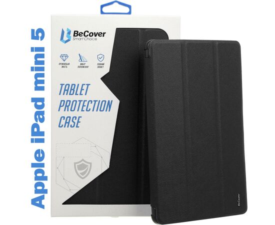 Чохол до планшета BeCover Tri Fold Soft TPU mount Apple Pencil Apple iPad mini 5 Black (708449)