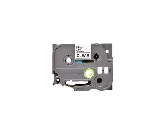 Лента для принтера этикеток UKRMARK B-T151P-BK/CL, совместима с TZE151 ламинированная, 24мм х 8м. black on transparent (B-T151P-BK/CL) Лента для принтера этикеток UKRMARK B-T151P-BK/CL, совместима с TZE151 ламинированная, 24мм х 8м. black on transparent (B-T151P-BK/CL)