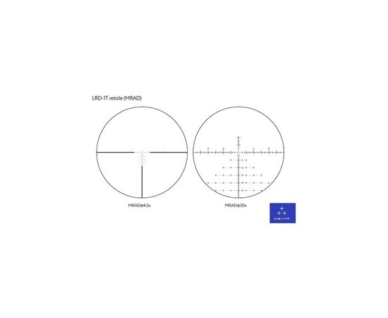 Прицел Delta Stryker 4,5-30x56 FFP LRD-1T 2020 (DO-2500), изображение 4 Прицел Delta Stryker 4,5-30x56 FFP LRD-1T 2020 (DO-2500), изображение 4