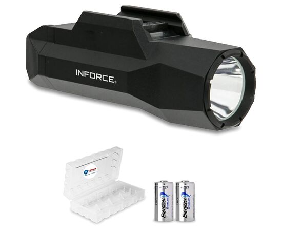 Фонарь Inforce Wild2 PML White Light Black Body (WLD2-05-1), изображение 2 Фонарь Inforce Wild2 PML White Light Black Body (WLD2-05-1), изображение 2