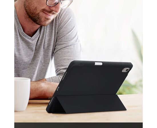 Чехол для планшета BeCover Direct Charge Pen mount Apple Pencil Apple iPad 10.9" 2022 Black (708495), изображение 6 Чехол для планшета BeCover Direct Charge Pen mount Apple Pencil Apple iPad 10.9" 2022 Black (708495), изображение 6