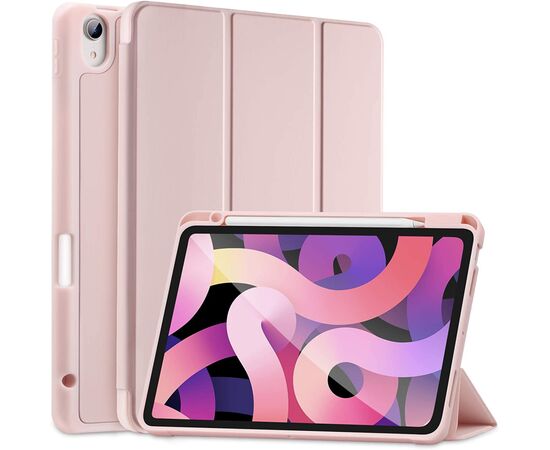 Чехол для планшета BeCover Direct Charge Pen mount Apple Pencil Apple iPad 10.9" 2022 Pink (708500), изображение 2 Чехол для планшета BeCover Direct Charge Pen mount Apple Pencil Apple iPad 10.9" 2022 Pink (708500), изображение 2