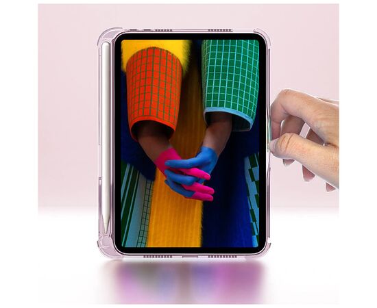 Чехол для планшета BeCover Soft Edge mount Apple Pencil Apple iPad Air 5 (2022) 10.9" Pink (708773), изображение 5 Чехол для планшета BeCover Soft Edge mount Apple Pencil Apple iPad Air 5 (2022) 10.9" Pink (708773), изображение 5