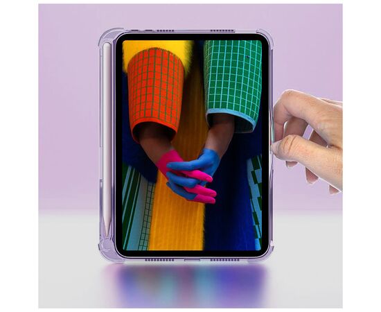 Чехол для планшета BeCover Soft Edge mount Apple Pencil Apple iPad Air 5 (2022) 10.9" Purple (708774), изображение 6 Чехол для планшета BeCover Soft Edge mount Apple Pencil Apple iPad Air 5 (2022) 10.9" Purple (708774), изображение 6
