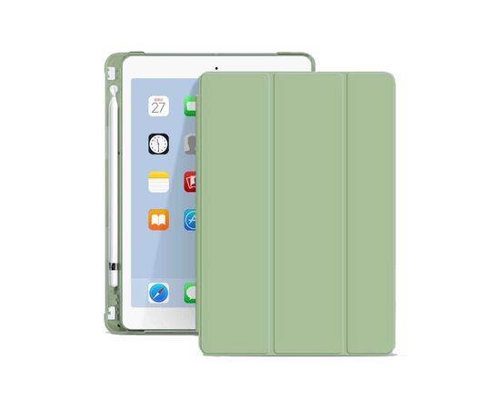 Чехол для планшета BeCover Soft Edge TPU mount Apple Pencil Apple iPad 10.9" 2022 Green (708490), изображение 2 Чехол для планшета BeCover Soft Edge TPU mount Apple Pencil Apple iPad 10.9" 2022 Green (708490), изображение 2
