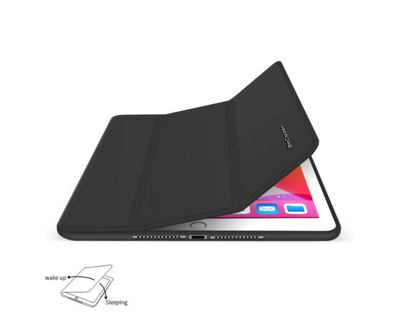 Чехол для планшета BeCover Tri Fold Soft TPU mount Apple Pencil Apple iPad 9.7 2017/2018 A1822/A1823/A1893/A1954 Black (708453), изображение 4 Чехол для планшета BeCover Tri Fold Soft TPU mount Apple Pencil Apple iPad 9.7 2017/2018 A1822/A1823/A1893/A1954 Black (708453), изображение 4