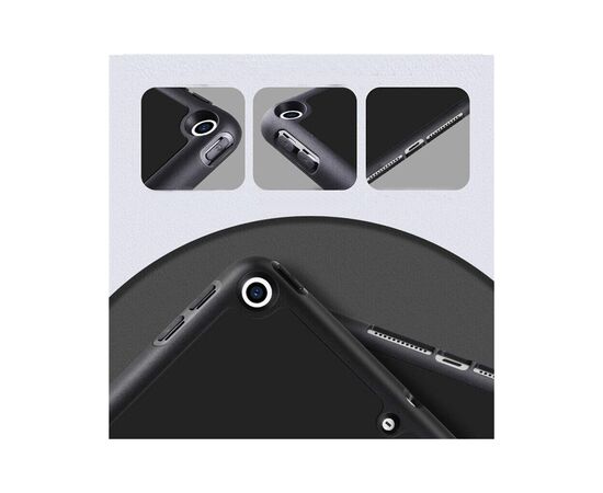Чехол для планшета BeCover Tri Fold Soft TPU mount Apple Pencil Apple iPad 9.7 2017/2018 A1822/A1823/A1893/A1954 Black (708453), изображение 5 Чехол для планшета BeCover Tri Fold Soft TPU mount Apple Pencil Apple iPad 9.7 2017/2018 A1822/A1823/A1893/A1954 Black (708453), изображение 5