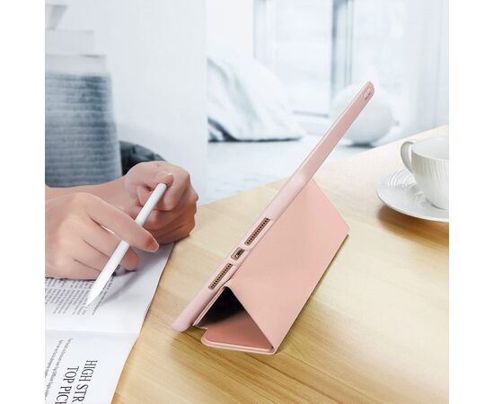 Чехол для планшета BeCover Tri Fold Soft TPU Silicone Apple iPad 10.2 2019/2020/2021 Pink (708516), изображение 4 Чехол для планшета BeCover Tri Fold Soft TPU Silicone Apple iPad 10.2 2019/2020/2021 Pink (708516), изображение 4