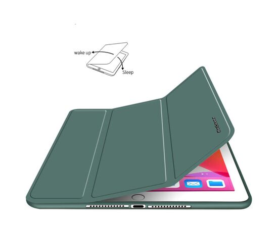 Чехол для планшета BeCover Tri Fold Soft TPU Silicone Apple iPad 10.9" 2022 Dark Green (708519), изображение 3 Чехол для планшета BeCover Tri Fold Soft TPU Silicone Apple iPad 10.9" 2022 Dark Green (708519), изображение 3