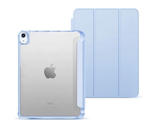 Чехол для планшета BeCover Tri Fold Soft TPU Silicone Apple iPad Air 5 (2022) 10.9" Light Blue (708510), изображение 2 Чехол для планшета BeCover Tri Fold Soft TPU Silicone Apple iPad Air 5 (2022) 10.9" Light Blue (708510), изображение 2