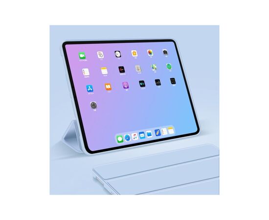 Чехол для планшета BeCover Tri Fold Soft TPU Silicone Apple iPad Air 5 (2022) 10.9" Light Blue (708510), изображение 4 Чехол для планшета BeCover Tri Fold Soft TPU Silicone Apple iPad Air 5 (2022) 10.9" Light Blue (708510), изображение 4