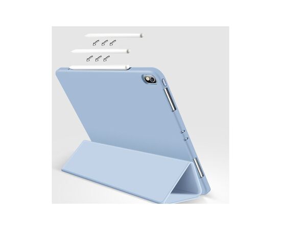 Чехол для планшета BeCover Tri Fold Soft TPU Silicone Apple iPad Air 5 (2022) 10.9" Light Blue (708510), изображение 5 Чехол для планшета BeCover Tri Fold Soft TPU Silicone Apple iPad Air 5 (2022) 10.9" Light Blue (708510), изображение 5