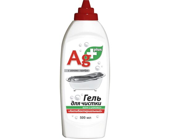 Жидкость для чистки ванн Bio Formula Ag+ Антибактериальный гель 500 мл (4823015926983)