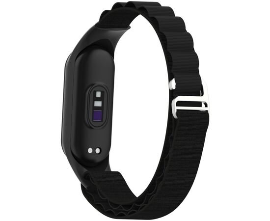 Ремешок для фитнес браслета Armorstandart AlpinaStyle Band для Xiaomi Mi Band 7/6/5/4 Black (ARM64987), изображение 6 Ремешок для фитнес браслета Armorstandart AlpinaStyle Band для Xiaomi Mi Band 7/6/5/4 Black (ARM64987), изображение 6