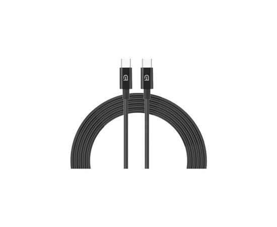 Дата кабель USB-C to USB-C 1.2.0m ABMM093BL black Armorstandart (ARM64371)
