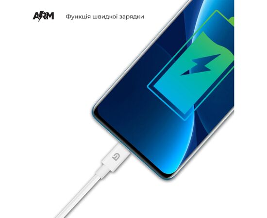 Дата кабель USB-C to USB-C 1.2.0m ABMM093L white Armorstandart (ARM64300), изображение 4
