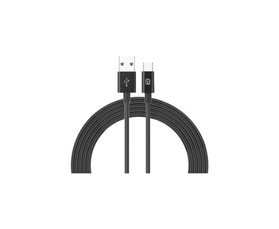 Дата кабель USB 2.0 AM to Type-C 1.0m AMD718B black Armorstandart (ARM64291)