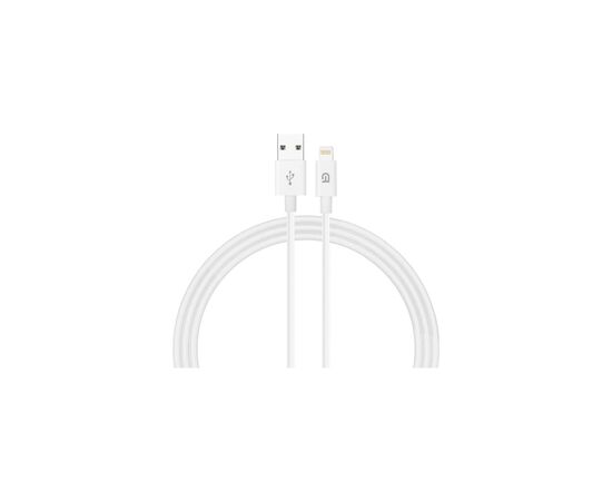 Дата кабель USB 2.0 AM to Lightning 1.2m AMD818L white Armorstandart (ARM64302)