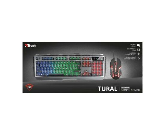 Комплект Trust GXT 845 Tural Gaming Combo (22457), изображение 8 Комплект Trust GXT 845 Tural Gaming Combo (22457), изображение 8