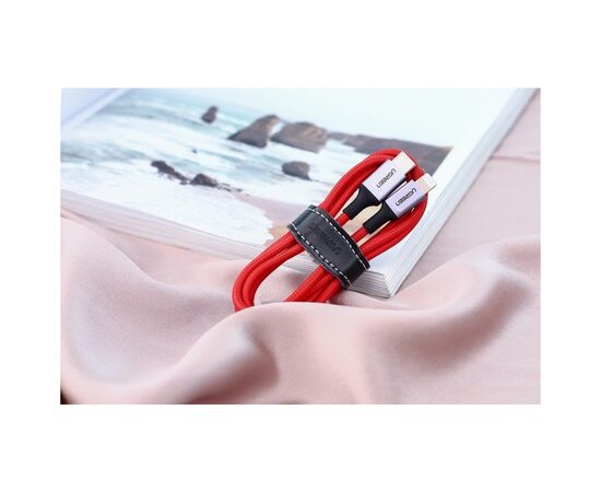 Дата кабель USB-C to Lightning 1.0m US298 MFI Red Ugreen (US298/20309), изображение 3 Дата кабель USB-C to Lightning 1.0m US298 MFI Red Ugreen (US298/20309), изображение 3