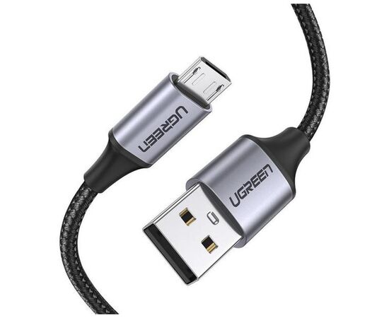 Дата кабель USB 2.0 AM to Micro 5P 1.5m US290 Black Ugreen (US290/60147)