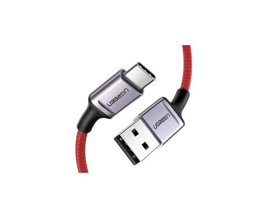 Дата кабель USB 2.0 AM to Type-C 1.0m US505 6A Red Ugreen (US505/20527)
