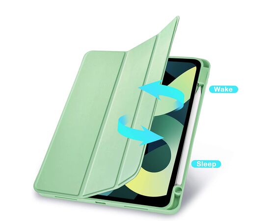 Чехол для планшета BeCover Direct Charge Pen mount Apple Pencil Apple iPad 10.9" 2022 Green (708497), изображение 4 Чехол для планшета BeCover Direct Charge Pen mount Apple Pencil Apple iPad 10.9" 2022 Green (708497), изображение 4