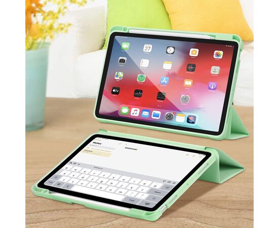 Чехол для планшета BeCover Direct Charge Pen mount Apple Pencil Apple iPad 10.9" 2022 Green (708497), изображение 6 Чехол для планшета BeCover Direct Charge Pen mount Apple Pencil Apple iPad 10.9" 2022 Green (708497), изображение 6