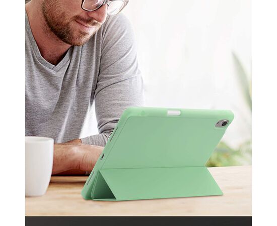Чехол для планшета BeCover Direct Charge Pen mount Apple Pencil Apple iPad 10.9" 2022 Green (708497), изображение 7 Чехол для планшета BeCover Direct Charge Pen mount Apple Pencil Apple iPad 10.9" 2022 Green (708497), изображение 7