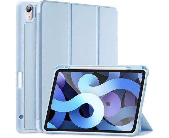 Чехол для планшета BeCover Direct Charge Pen mount Apple Pencil Apple iPad 10.9" 2022 Light Blue (708499), изображение 2 Чехол для планшета BeCover Direct Charge Pen mount Apple Pencil Apple iPad 10.9" 2022 Light Blue (708499), изображение 2