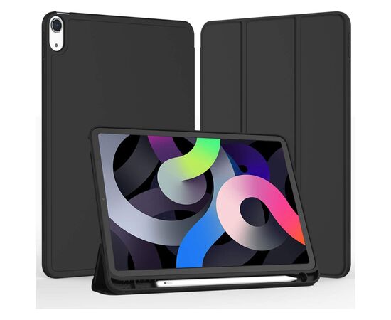 Чохол до планшета BeCover Direct Charge Pen mount Apple Pencil Apple iPad Air 5 (2022) 10.9" Black (708775), зображення 2 Чохол до планшета BeCover Direct Charge Pen mount Apple Pencil Apple iPad Air 5 (2022) 10.9" Black (708775), зображення 2