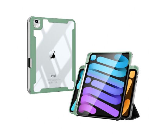 Чохол до планшета BeCover Magnetic 360 Rotating mount Apple Pencil Apple iPad 10.9" 2022 Green (708504), зображення 2 Чохол до планшета BeCover Magnetic 360 Rotating mount Apple Pencil Apple iPad 10.9" 2022 Green (708504), зображення 2