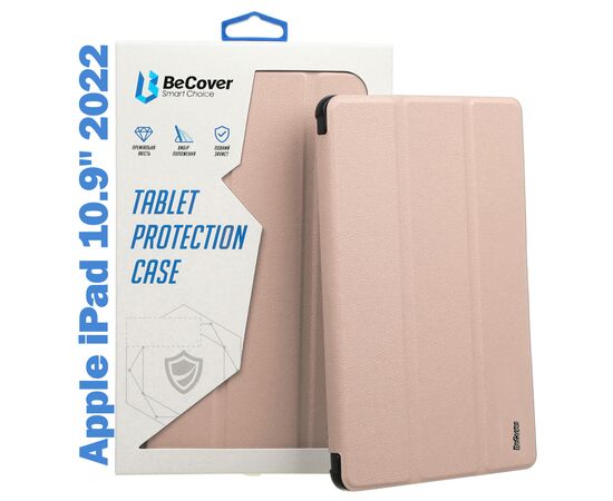 Чохол до планшета BeCover Soft Edge TPU mount Apple Pencil Apple iPad 10.9" 2022 Pink (708493)
