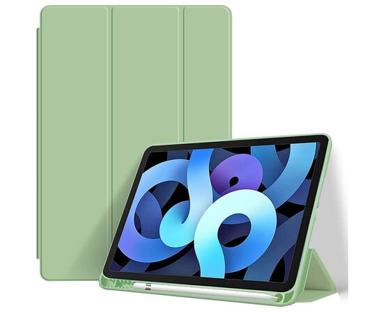 Чехол для планшета BeCover Tri Fold Soft TPU mount Apple Pencil Apple iPad 10.9" 2022 Light Green (708465), изображение 2 Чехол для планшета BeCover Tri Fold Soft TPU mount Apple Pencil Apple iPad 10.9" 2022 Light Green (708465), изображение 2